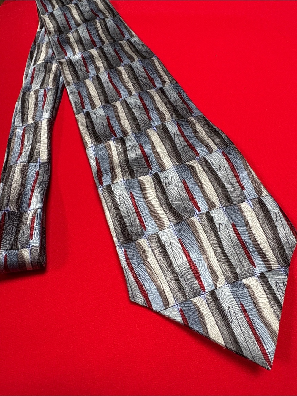 Vintage Grateful Dead “New Potato Caboose” silk tie.